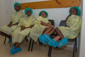 Cap Haitien eye patients